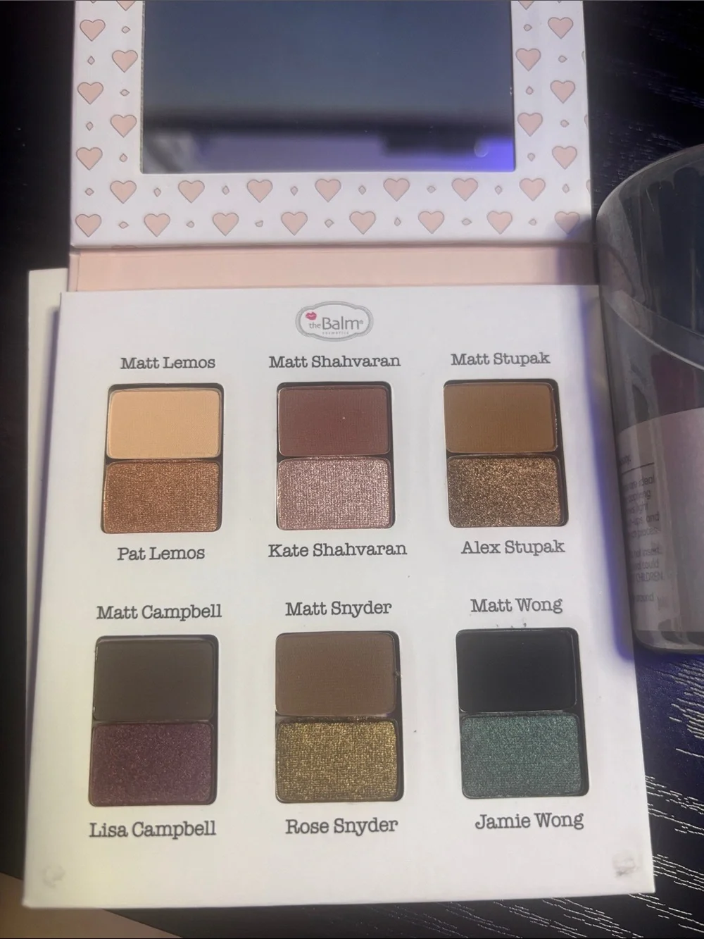 theBalm Meet Matt(e) Shmaker  Palette - beige, brown, cream